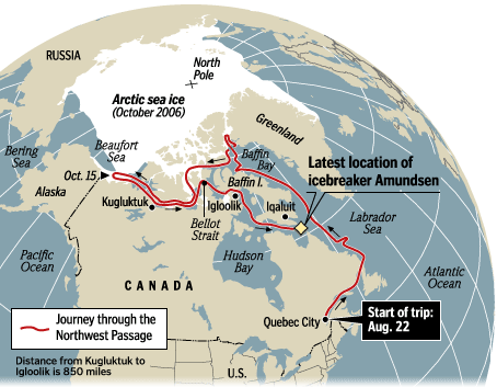 Journey through the Northwest Passage