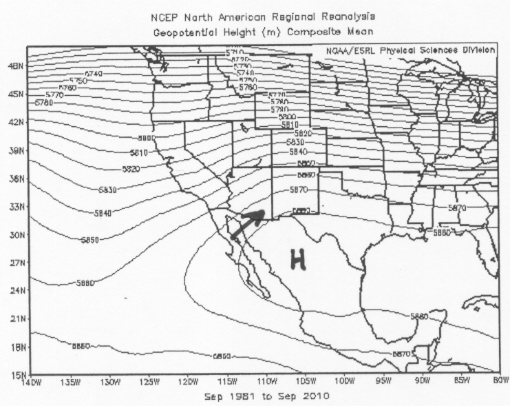 Common Wind Direction Map Atmo336 - Fall 2012