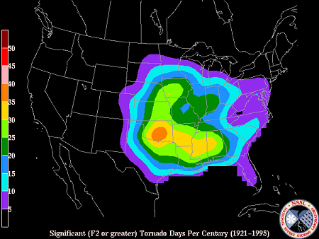 [significant tornadoes]